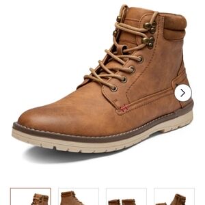 Men's  Vostey Tan Leather Boots